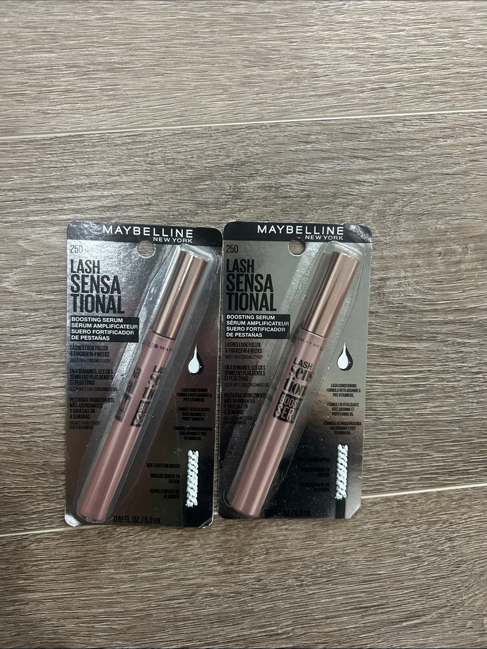 NEW 2X Maybelline Lash Sensational Boosting Serum
